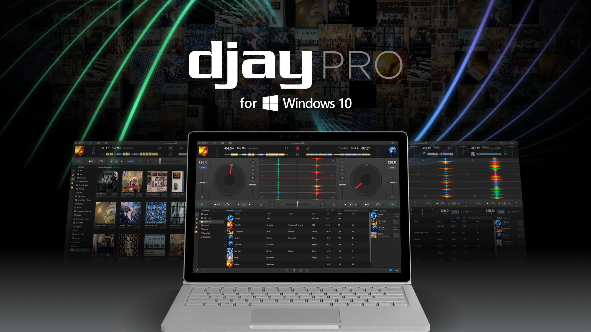 Can you share djay pro 2 windows